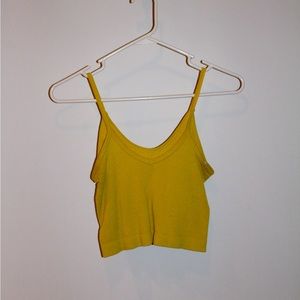 Yellow tank top